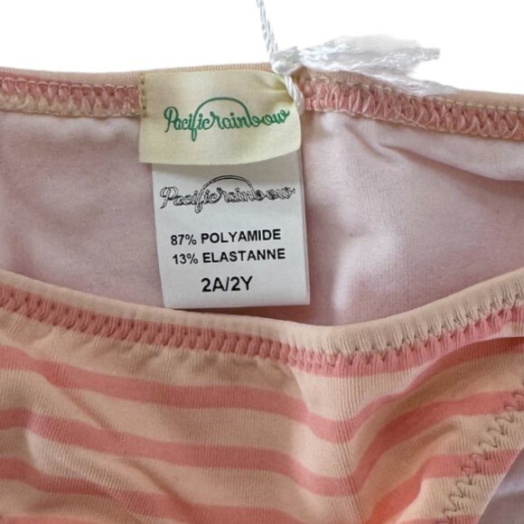 PACIFIC RAINBOW - BIKINI BOTTOM - STRIPE - LIGHT /DARK PINK - 14Y - NEW NO TAG - Picture 4 of 4